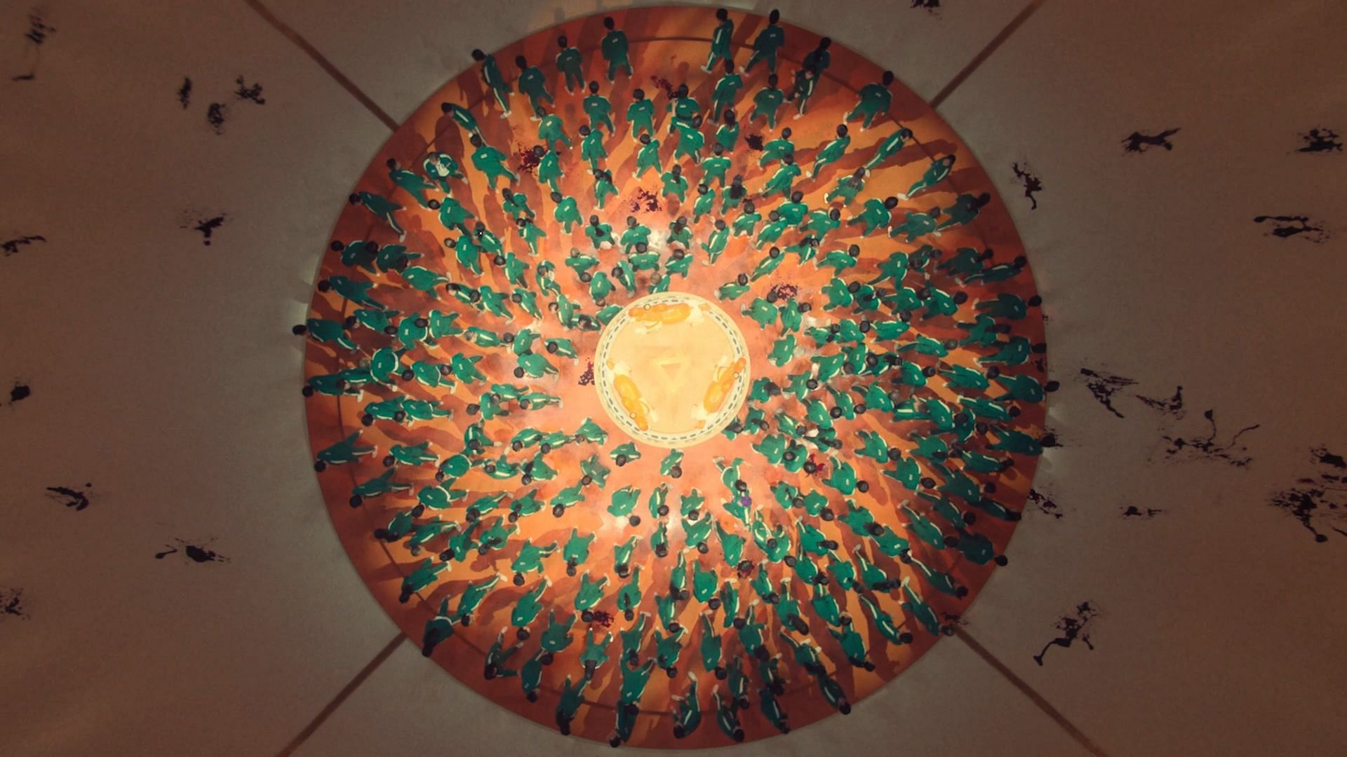 The Players on the platform (Image via Netflix)